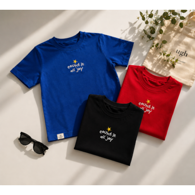 تیشرت لش بچهگانه مدل Count It All Joy